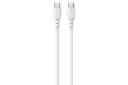 کابل شارژ USB ریمکس Type-C به Type-C مدل RC-068-C-C Zeron Series با طول 1 متر سفید