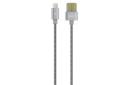کابل شارژ USB ریمکس USB به Lightning مدل RC-080i با طول 1 متر نقره ای