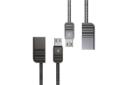 کانکتور کابل شارژ USB ریمکس USB به Micro-USB مدل RC-088m Linyo Series با طول 1 متر