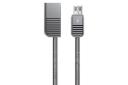 کابل شارژ USB ریمکس USB به Micro-USB مدل RC-088m Linyo Series با طول 1 متر نقره ای
