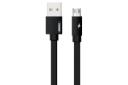 کابل شارژ USB ریمکس USB به Micro-USB مدل RC-094m Kerolla با طول 1 متر مشکی