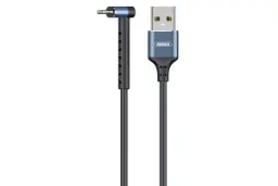 کابل شارژ USB ریمکس USB به Lightning مدل RC-100i با طول 1 متر مشکی