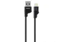کابل شارژ USB ریمکس USB به Lightning مدل RC-108i با طول 1 متر مشکی