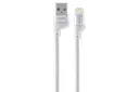 کابل شارژ USB ریمکس USB به Lightning مدل RC-108i با طول 1 متر سفید