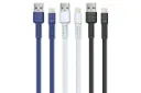 رنگ بندی کابل شارژ USB ریمکس USB به Lightning مدل RC-116i با طول 1 متر
