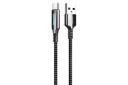 کابل شارژ USB ریمکس USB به Type-C مدل RC-123a با طول 1 متر مشکی