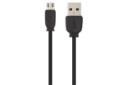 کابل شارژ USB ریمکس USB به Micro-USB مدل RC-134m با طول 1 متر مشکی