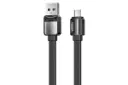 کابل شارژ USB ریمکس USB به Micro-USB مدل RC-154m با طول 1 متر مشکی
