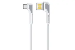 کابل شارژ USB ریمکس USB به Type-C مدل RC-157a با طول 1 متر سفید