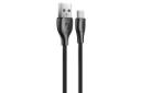کابل شارژ USB ریمکس USB به Micro-USB مدل RC-160m با طول 1 متر مشکی