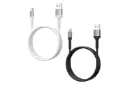 رنگ بندی کابل شارژ USB ریمکس USB به Micro-USB مدل RC-161m Kayla Series با طول 1 متر