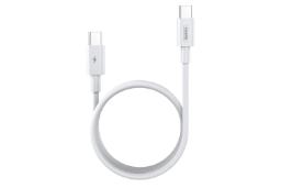 کابل شارژ USB ریمکس Type-C به Type-C مدل RC-175c Marlik Series با طول 1 متر سفید