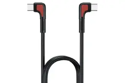 کانکتور کابل شارژ USB ریمکس Type-C به Type-C مدل RC-181T ZENAX Series با طول 1 متر