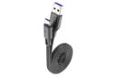 کابل شارژ USB راک USB به Type-C مدل S1 RCB0740 با طول 1 متر مشکی