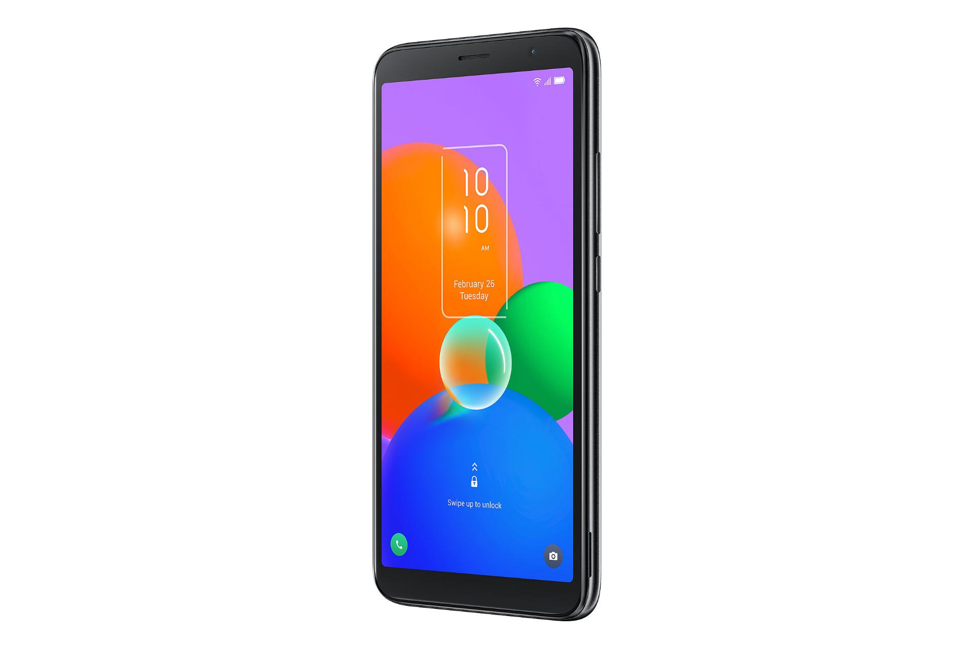 نمای راست گوشی موبایل تی سی ال TCL 403 مشکی
