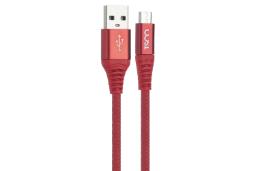 کابل شارژ USB تسکو USB به Micro-USB مدل TC 50 با طول 0.9 متر قرمز