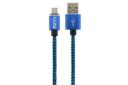 کابل شارژ USB تسکو USB به Micro-USB مدل TC A170 با طول 1 متر آبی