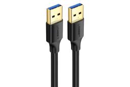 کابل شارژ USB یوگرین USB به USB مدل US128 با طول 2 متر مشکی