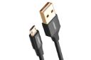 کابل شارژ USB یوگرین USB به Micro-USB مدل US223 با طول 1.5 متر مشکی