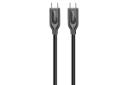 کابل شارژ USB یوگرین Type-C به Type-C مدل US266 با طول 1 متر مشکی