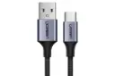 کانکتور کابل شارژ USB یوگرین USB به Type-C مدل US288 با طول 1.5 متر