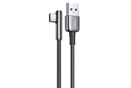 کابل شارژ USB یوگرین USB به Type-C مدل US313 با طول 1 متر مشکی