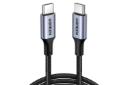 کابل شارژ USB یوگرین Type-C به Type-C مدل US316 با طول 2 متر مشکی