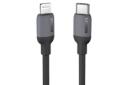 کابل شارژ USB یوگرین Type-C به Lightning مدل US387 با طول 1 متر مشکی