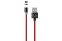 کابل شارژ USB یوسمز USB به Lightning مدل Magnetic U-Sure با طول 1 متر قرمز