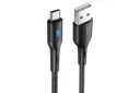 کابل شارژ USB یوسمز USB به Type-C مدل U-Bob Series با طول 1.2 متر مشکی