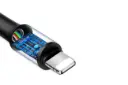 کابل شارژ USB یوسمز USB به Lightning مدل U-Go Smart Power Off با طول 1.2 متر