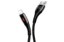 کابل شارژ USB یوسمز USB به Lightning مدل U-Tone Series US-SJ345 با طول 2 متر مشکی