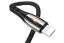 کانکتور کابل شارژ USB یوسمز USB به Lightning مدل U-Tone Series US-SJ345 با طول 2 متر