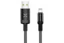 کابل شارژ USB یوسمز USB به Lightning مدل U16 با طول 1 متر مشکی