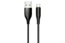 کابل شارژ USB یوسمز USB به Type-C مدل U18 با طول 1 متر مشکی