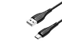 کابل شارژ USB یوسمز USB به Type-C مدل U38 با طول 1 متر مشکی