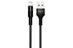 کانکتور کابل شارژ USB یوسمز USB به Lightning مدل U5 با طول 1.2 متر