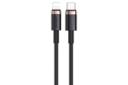 کابل شارژ USB یوسمز Type-C به Lightning مدل U63 20w با طول 2 متر مشکی