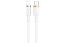 کابل شارژ USB یوسمز Type-C به Lightning مدل U63 20w با طول 2 متر سفید