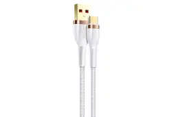 کابل شارژ USB یوسمز USB به Type-C مدل U64 با طول 1.2 متر سفید
