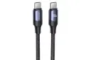 کابل شارژ USB یوسمز Type-C به Type-C مدل U71 100w با طول 2 متر
