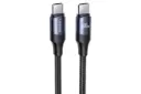 کانکتور کابل شارژ USB یوسمز Type-C به Type-C مدل U71 100w با طول 3 متر