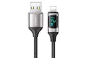 کانکتور کابل شارژ USB یوسمز USB به Lightning مدل U78 با طول 1.2 متر