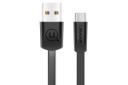 کابل شارژ USB یوسمز USB به Type-C مدل US-SJ200 U2 با طول 1.2 متر مشکی