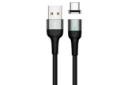 کابل شارژ USB یوسمز USB به Type-C مدل US-SJ327 U28 با طول 1 متر مشکی