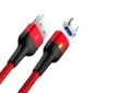 کانکتور کابل شارژ USB یوسمز USB به Type-C مدل US-SJ327 U28 با طول 1 متر