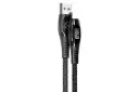 کانکتور کابل شارژ USB یوسمز USB به Lightning مدل US-SJ368 U36 Digital Display با طول 2 متر