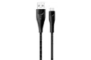 کابل شارژ USB یوسمز USB به Micro-USB مدل US-SJ393 U41 با طول 1 متر مشکی