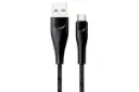 کابل شارژ USB یوسمز USB به Type-C مدل US-SJ398 U41 با طول 3 متر مشکی