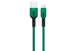 کانکتور کابل شارژ USB یوسمز USB به Micro-USB مدل US-SJ432 U51 با طول 1 متر